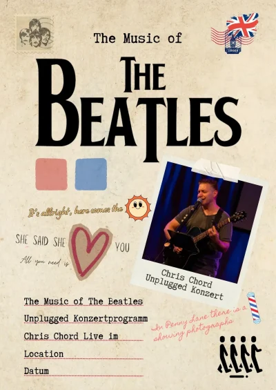 The Beatles Plakat